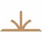 Ekena Millwork Richland Timber Gable Bracket, Western Red Cedar, 96"W x 48"H x 3 1/2"D x 5 1/2"F, 12/12 Pitch GBW096X48X0406RIC00SWR - alternate 1